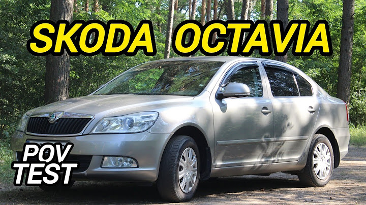 SKODA OCTAVIA A5 pov test 180тис.км.