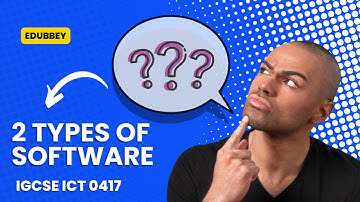 Types of software - IGCSE ICT 0417 #shortvideo