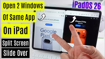 How to Open Multiple Windows of the Same App on iPad | Multitasking in iPadOS 26.1