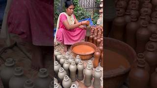 Amazing Clay Water Bottles Factory #shorts