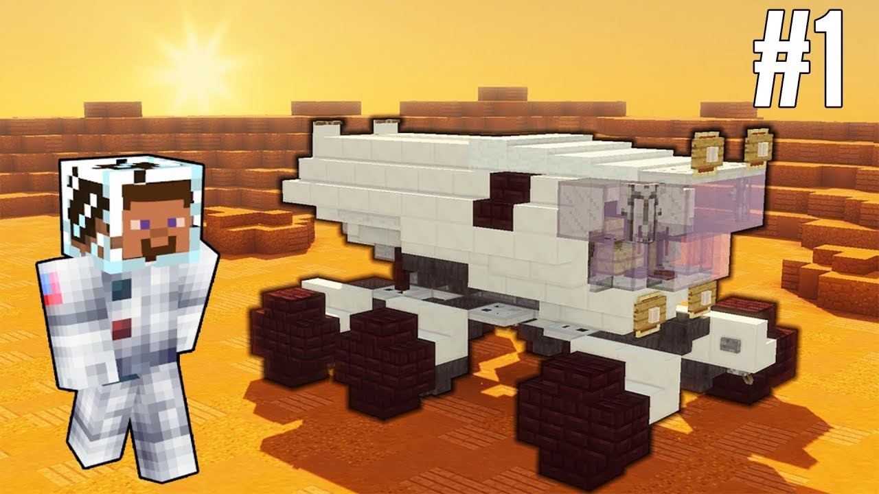 CAN I SURVIVE IN MARS PLANET?? MINECRAFT MARS EXPLORATION MISSION - YouTube