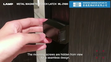 METAL MAGNETIC TOUCH LATCH -ML ZN80