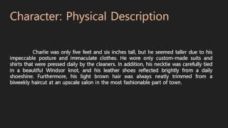 Narrative Writing | 05a Characters