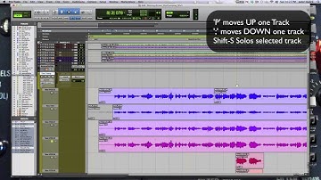 Comping Vocals and Workflow in Pro Tools 11 Pt  4