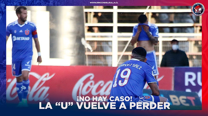 ¡NO HAY CASO! LA "U" VUELVE A PERDER Y SE ENREDA EN EL FONDO