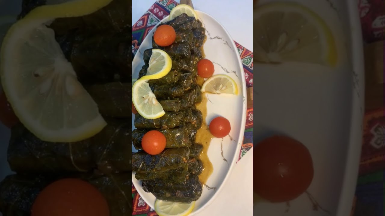 محشي بصل وورق عنب بالتمر الهندي