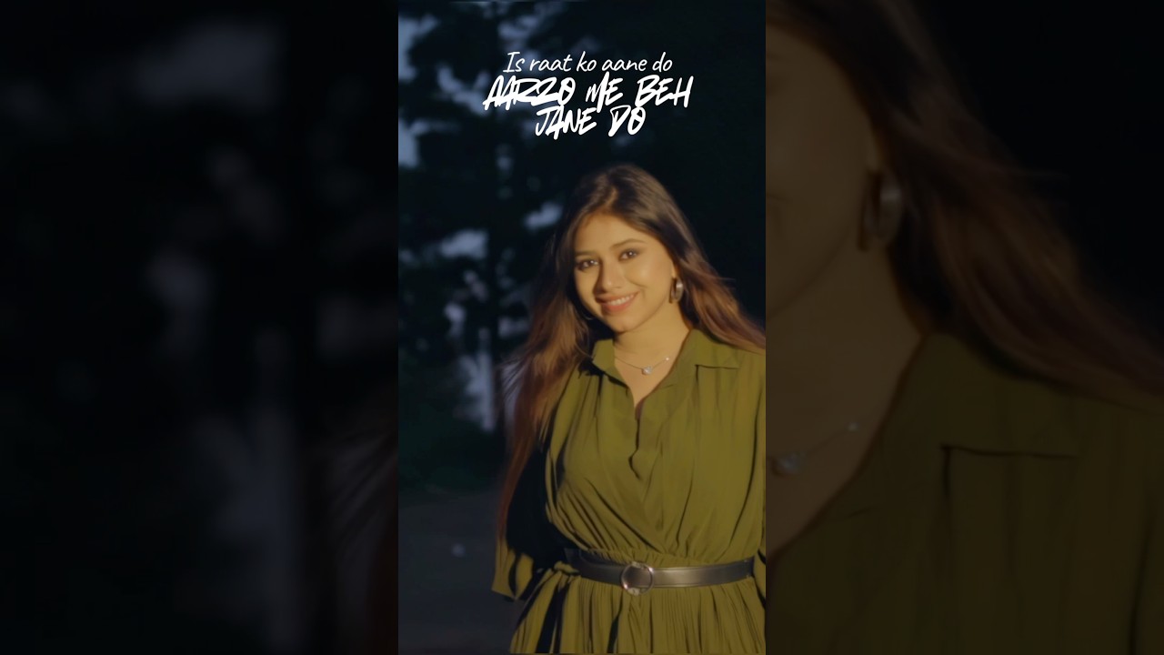Still from the short clip: Baarish ❤️ Ek Ehsaas Hai | Romantic Rain Song | Sushmita Srivastava #barish #love #bollywoodsongs
