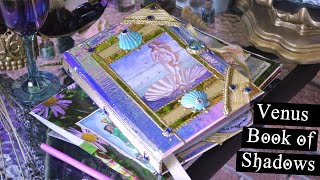 Venus / Aphrodite Goddess Of Love Themed Junk Journal (A Custom Book of Shadows For Molly Roberts)