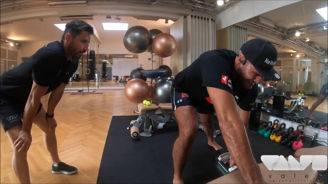 Niko Romm MOHAMED ABDALLAH trains at VALEO PERSONALTRAINING with NIKO ROMM - YouTube