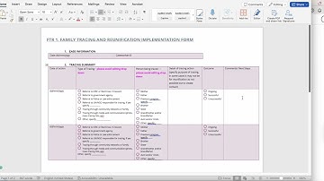 UASC and FTR Forms Video: FTR 1 Implementation Form