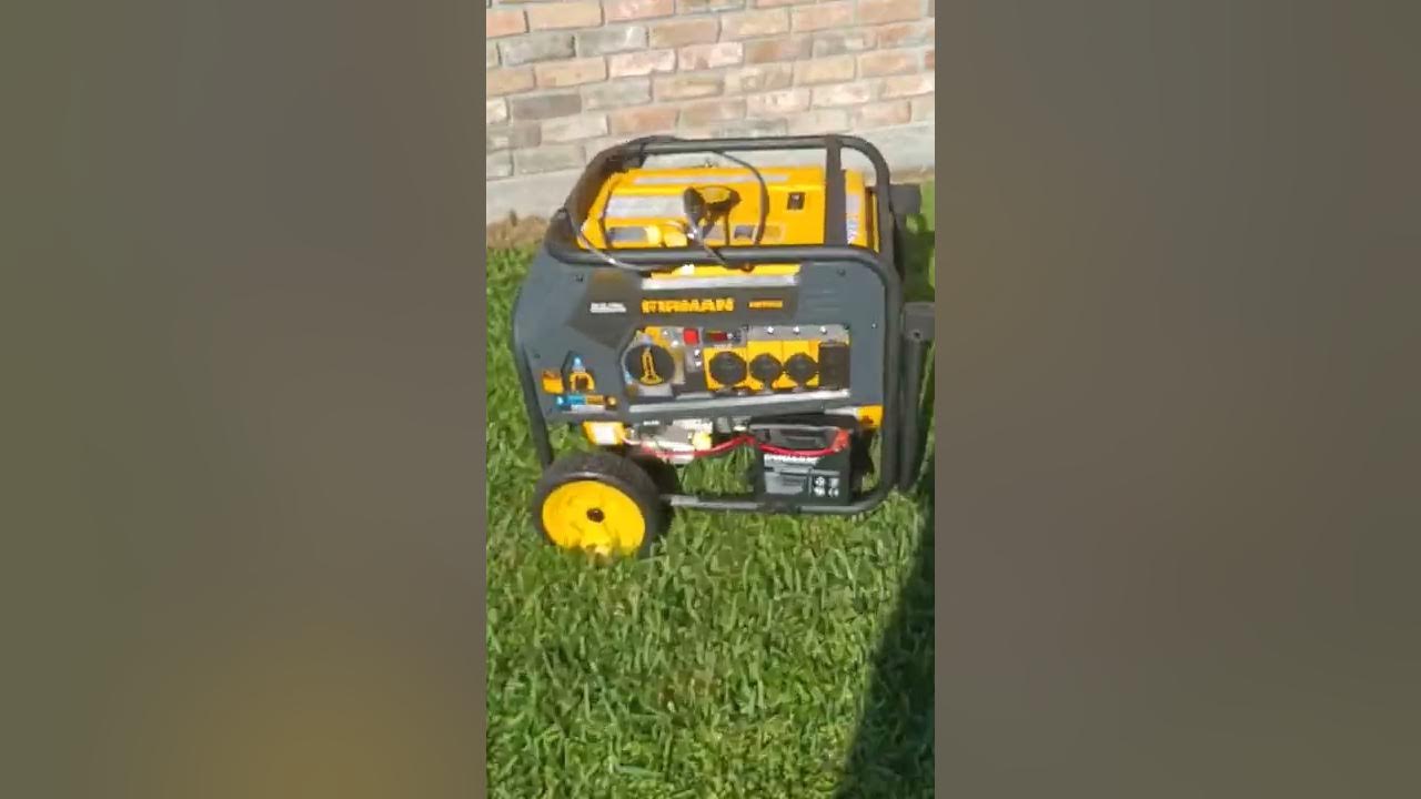 Firman H07552 Generator P6 Natural Gas conversion with "Century Fuel