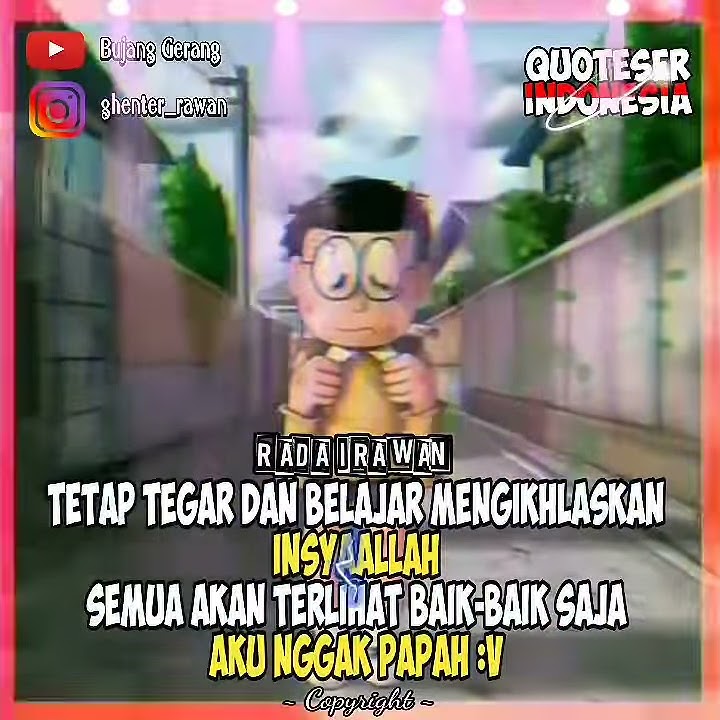 Quotes keren | Nobita