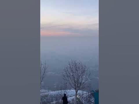 Смог над Алматы ☠️ #shorts - YouTube