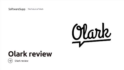 Olark Review - SoftwareSupp