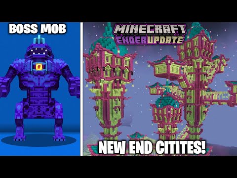 Minecraft End Update, Un fan a créé un faux trailer pour une End Update,  ça donne envie ! 📎  By Minecraft.fr