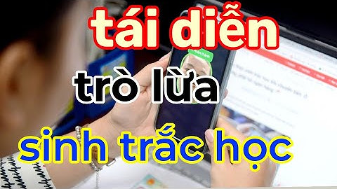 Tái diễn lừa đảo cài đặt sinh trắc học.