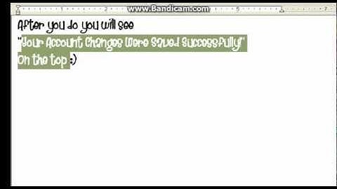 How to change your name on yoville