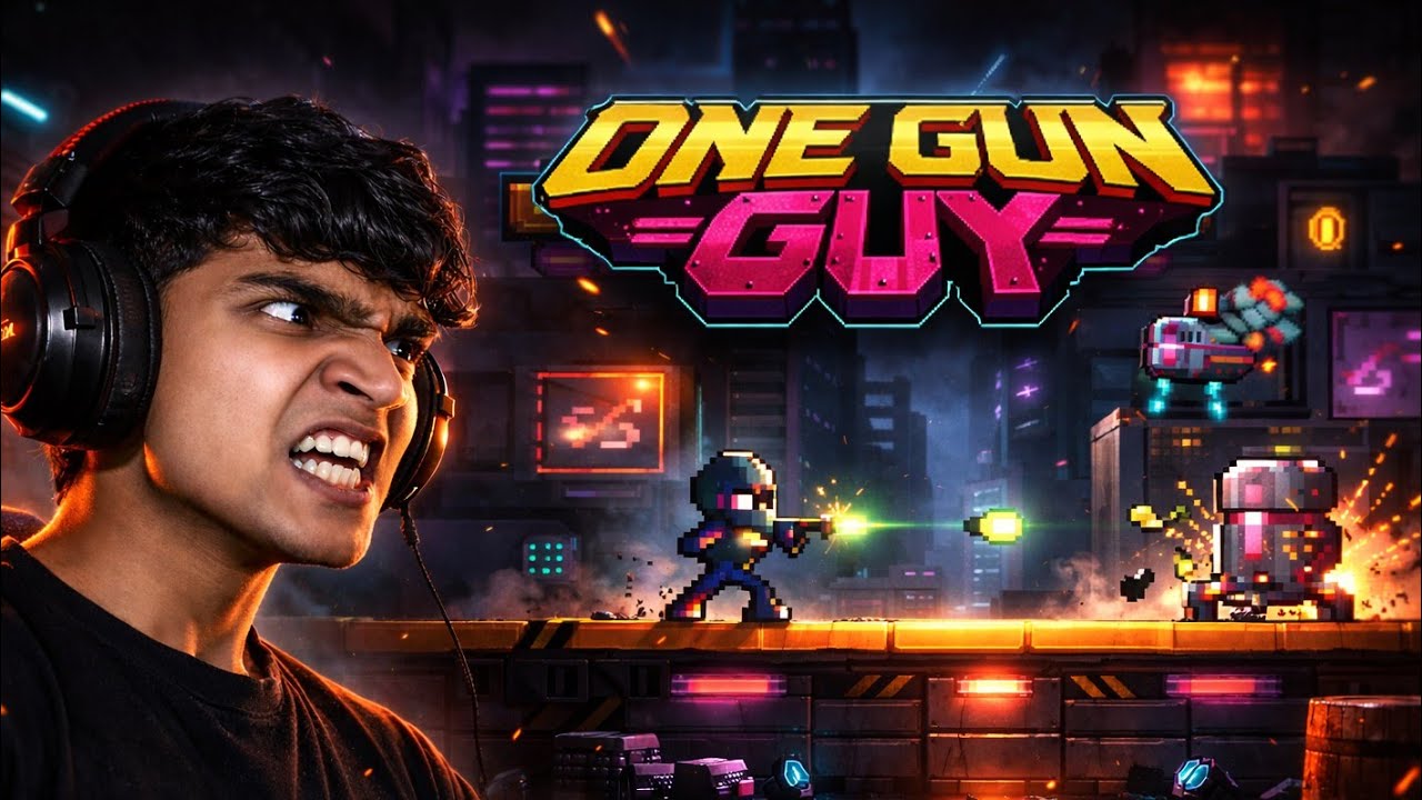 I Kill Hunted Evil Robot | ONE GUN GUY ( GAMEPLAY )