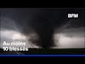 États-Unis: d'impressionnantes tornades font au moins 10 blessés