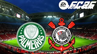 PALMEIRAS X CORINTHIANS BRASILEIRAO SERIE A 2026 SIMULAÇÃ...
