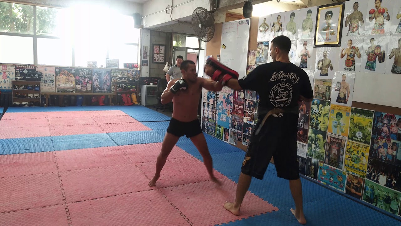 Kick Boxing on the Pads YouTube