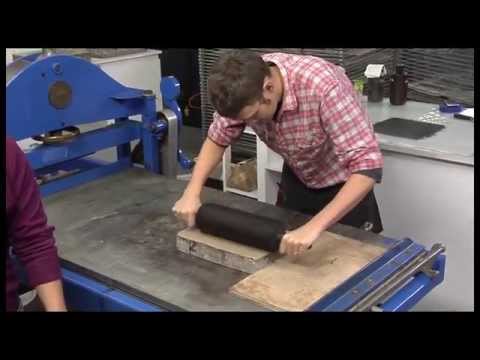 Pressure + Ink: Lithography Process