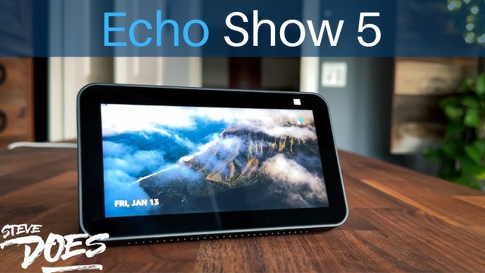 Pack connecté :  Echo Show 5 2ème génération +