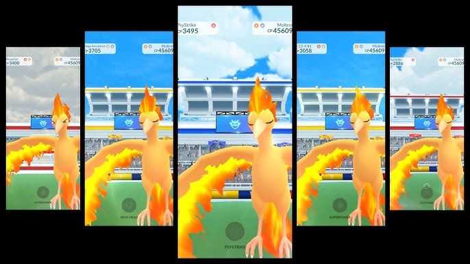 Shiny Moltres caught at first pokeball threw!! Awesome!!! : r/pokemongo