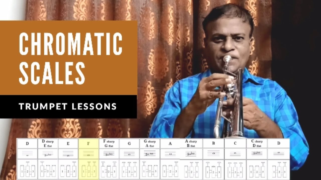 Chromatic Scales on Trumpet Tamil How to Play Trumpet Ep6 