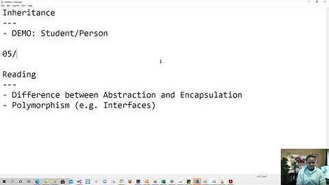 DEV1B Unit 3 Part 3 - Inheritance and Other OOP Concepts