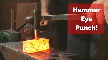 Super Simple Hammer Eye Punch! How to make and use it!