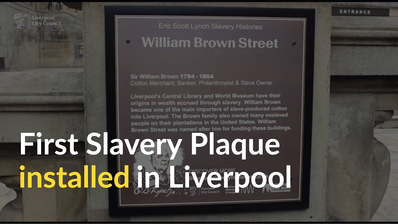 First Slavery Plaque installed in Liverpool