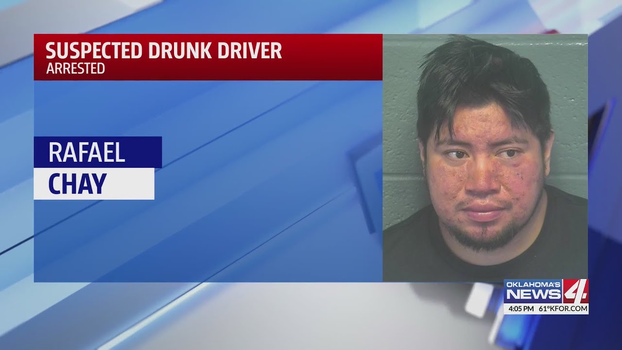 Suspected drunk driver slams into crash scene - YouTube