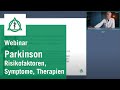 "Die Parkinson-Krankheit – Risikofaktoren, Symptome, Therapien" Webinar der Asklepios Klinik Altona