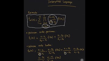 Interpolasi Lagrange