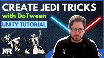 Create Jedi Mind Tricks in VR & Unity! Learn DoTween Animations - Tutorial for Beginners.