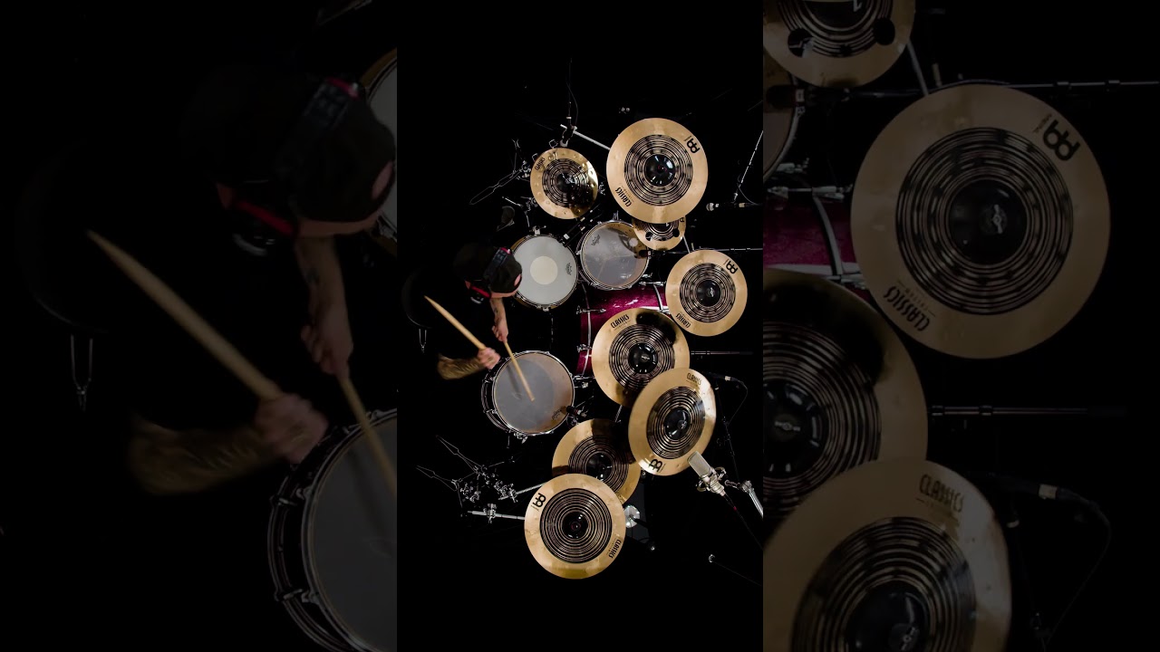 Classics Custom Dual Demo - “Ragebait” w/Miles McPherson #shorts #drums #drummer #meinlcymbals