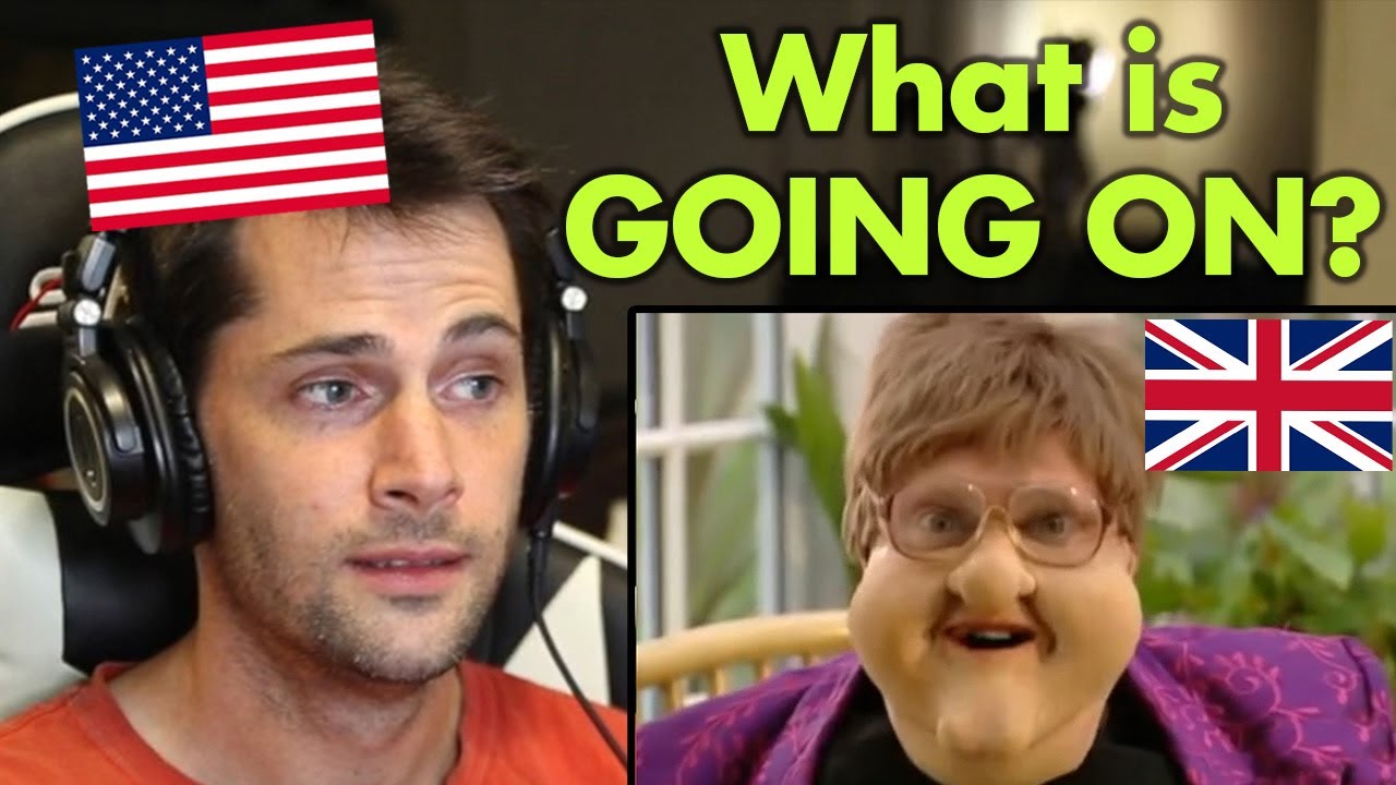 American Reacts to Confusing British TV Shows YouTube