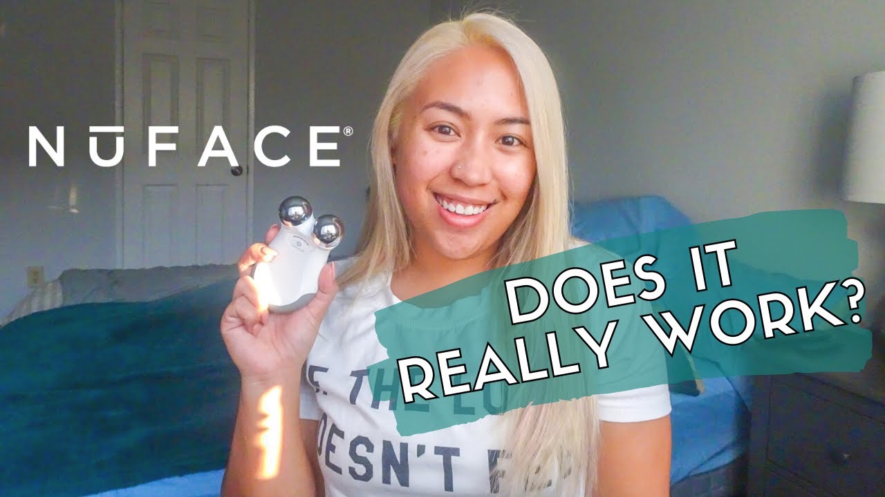 NUFACE MINI FACIAL TONING DEVICE REVIEW | First Impression & Demo + Instant Lifting/Firming Results?