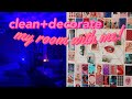 redecorate + clean my room with me!