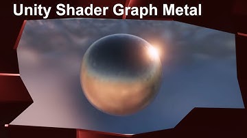 Unity Metal Shader Tutorial: How to in Shader Graph without using any textures