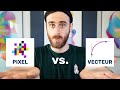 La base  pixel vs vecteur