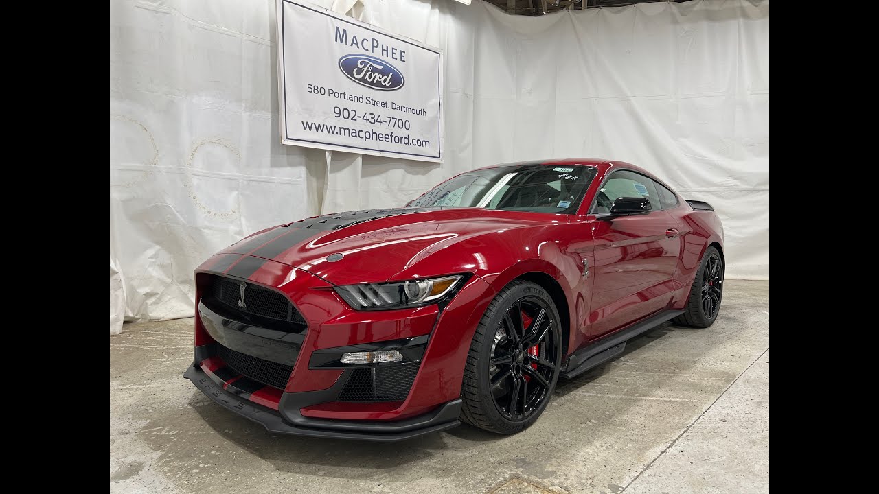 Rapid Red 2022 Ford Mustang Shelby Gt500 Review Macphee Ford Youtube