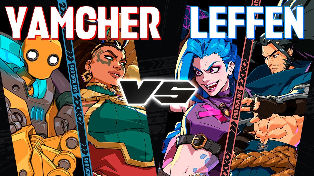 YAMCHER (Illaoi-Blitzcrank) vs LEFFEN (Jinx-Yasuo) ▰ 2XKO Pro level replays