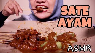 ASMR Eating Sounds: Sate Ayam