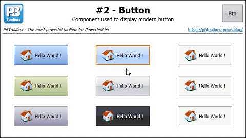 PBToolbox Powerbuilder Button (#2)
