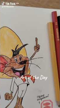 Art of the Day Speedy Gonzales #fanart #speedygonzales #artoftheday #believe #liveyourdream