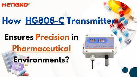 How HG808-C Temperature and Humidity Transmitter Ensures Precision in Pharmaceutical Environments