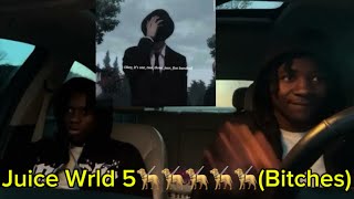 Reacting To Juice Wrld - 5 Bitches(Juice Wrld Reaction) #juicewrld #viral #musicreactions