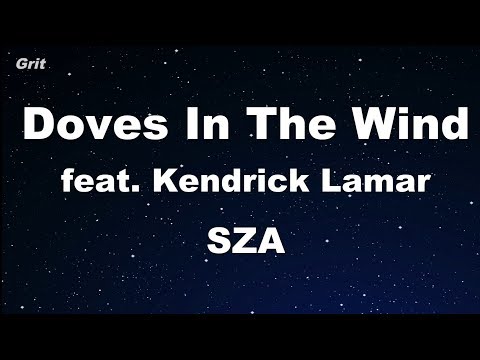 Doves In The Wind Ft Kendrick Lamar Sza Karaoke No Guide Melody Instrumental Doves In The Wind Ft Kendrick Lamar Sza Karaoke No Guide Melody Instrumental